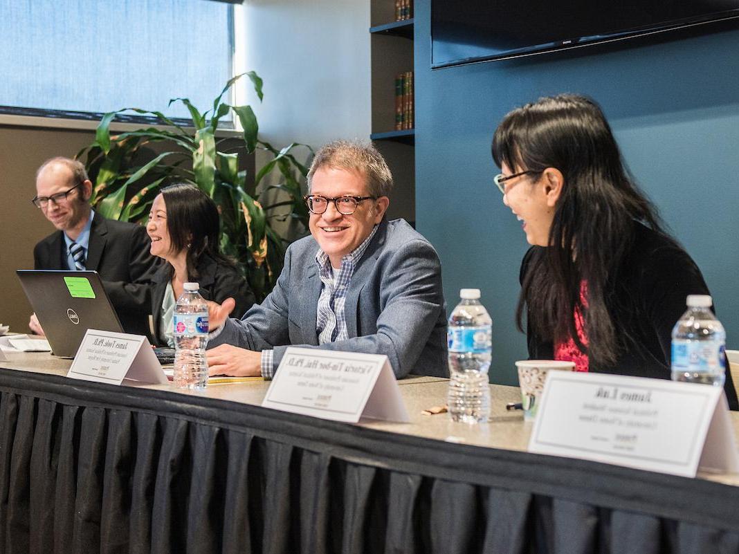 Professors on a panel